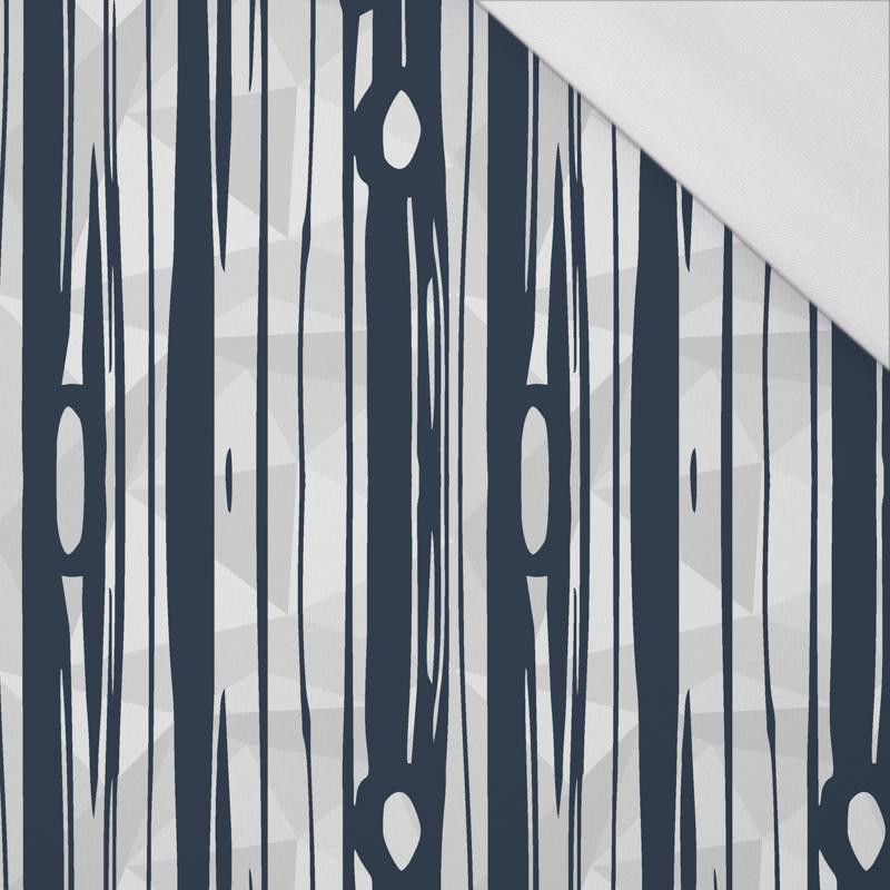 DRZEWA (adventure) / szary - single jersey z elastanem TE210