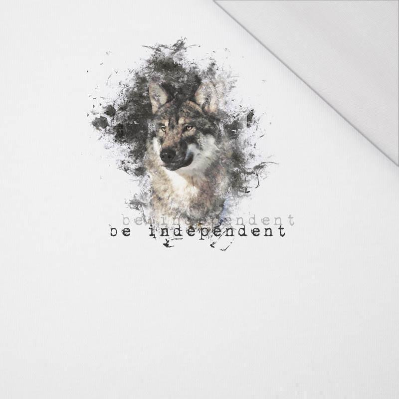 BE INDEPENDENT (BE YOURSELF) - PANEL SINGLE JERSEY