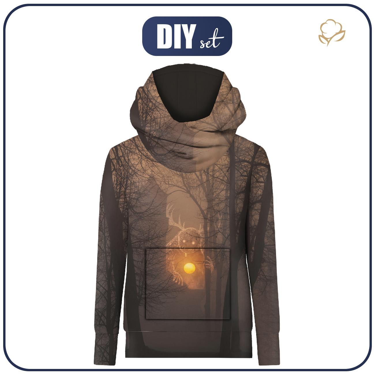 BLUZA HYDROFOBOWA UNISEX - WOJSUN - zestaw do uszycia