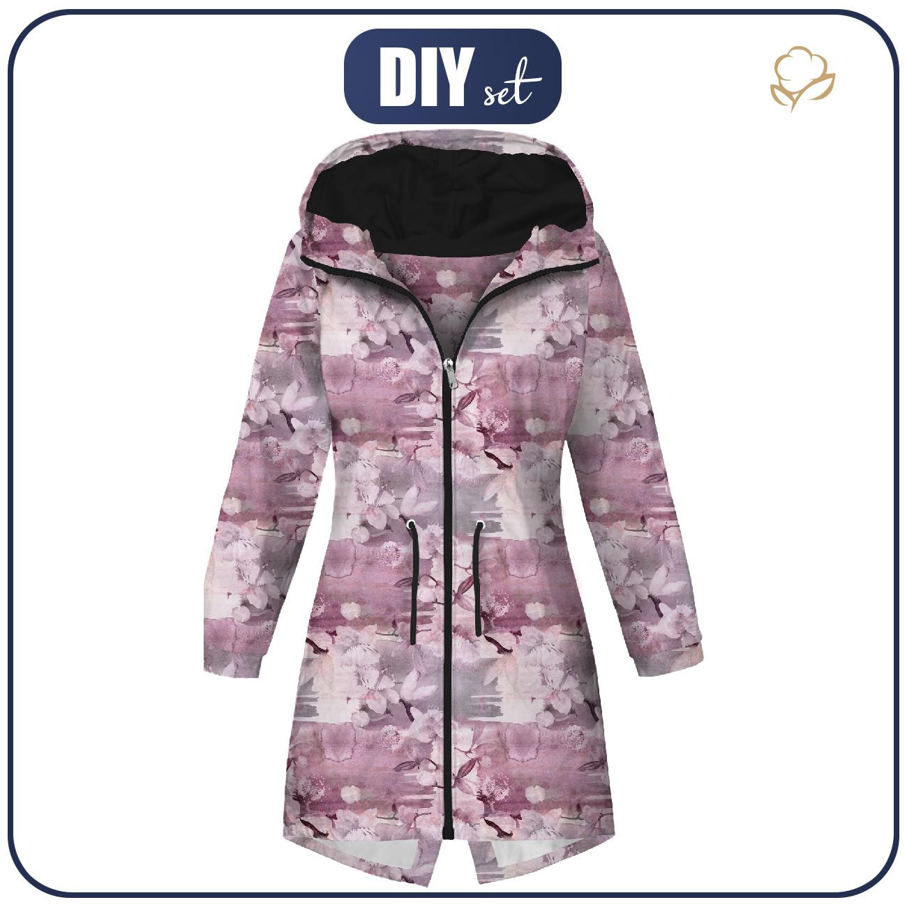 PARKA DAMSKA (ANNA) - PINK PARADISE WZ. 1 - zestaw do uszycia