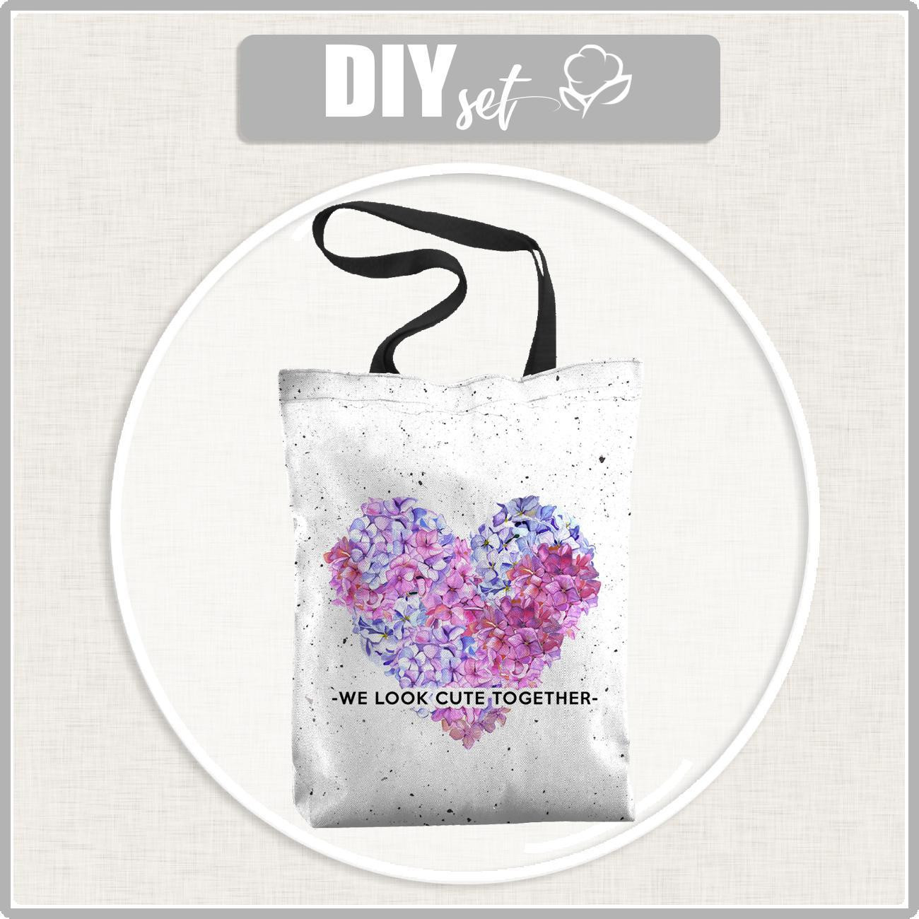 SHOPPERKA - WE LOOK CUTE TOGETGER - zestaw do uszycia