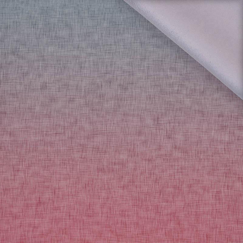 OMBRE / ACID WASH - fuksja (czarny) - panel, softshell