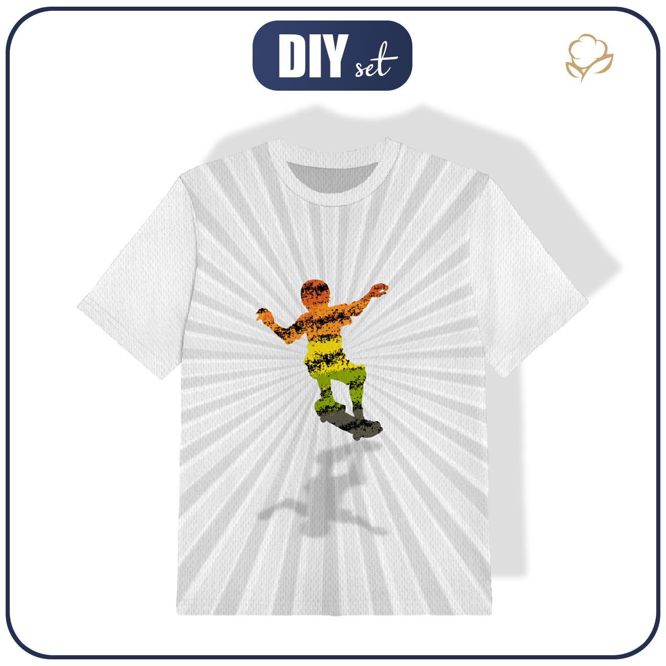 T-SHIRT SPORTOWY DZIECIĘCY - SKATER wz. 2