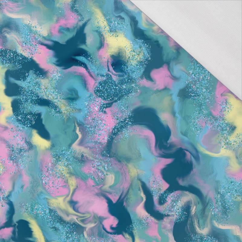 MORSKI ŚWIAT wz. 2 - single jersey z elastanem 