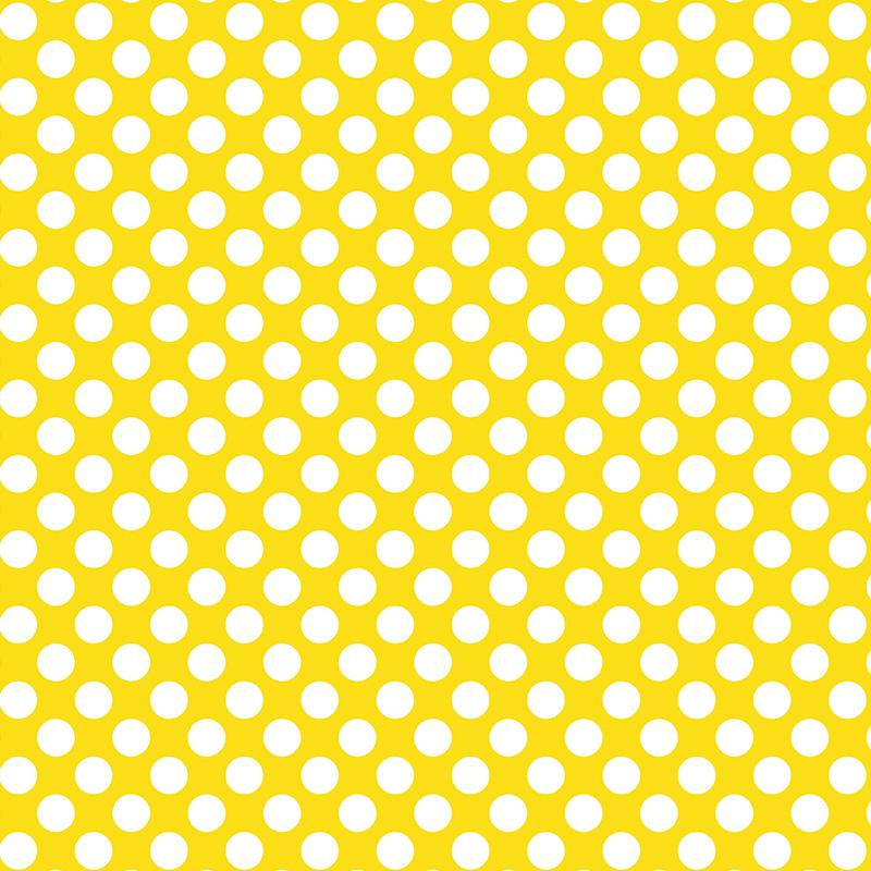 GROSZKI BIAŁE / żółty (YELLOW)