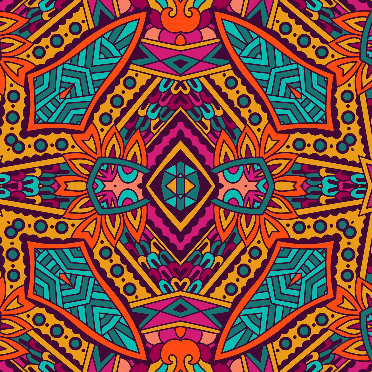 KOLOROWA MANDALA wz. 1