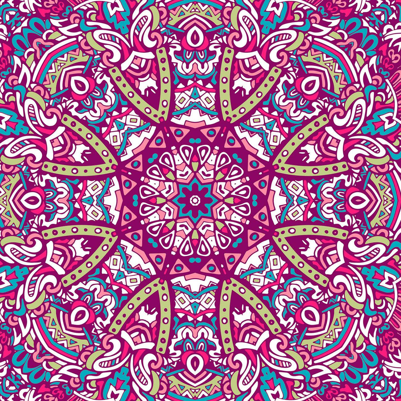 KOLOROWA MANDALA wz. 3