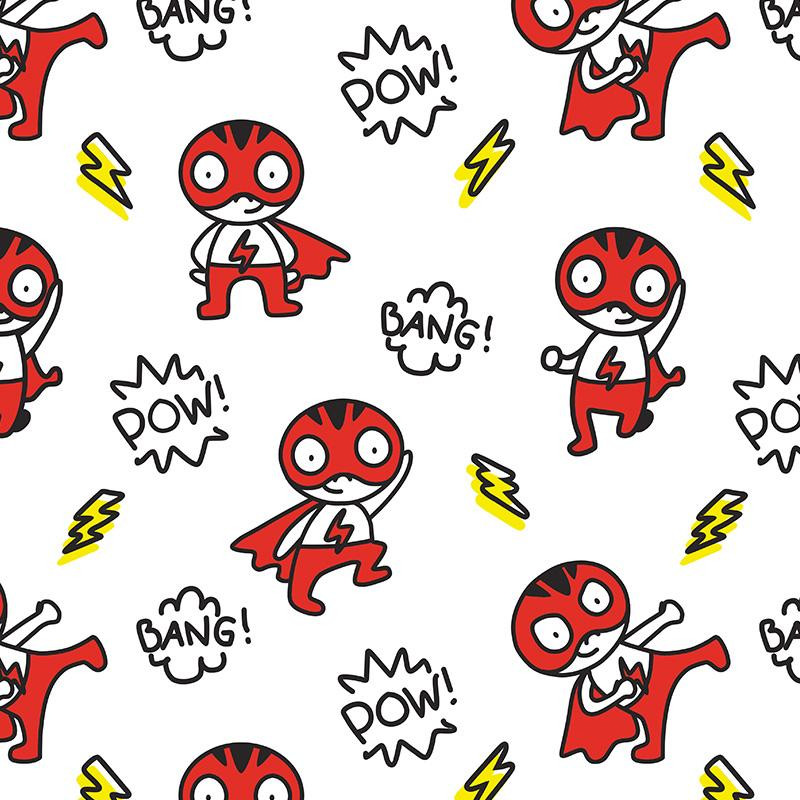 SUPERHERO / czerwony 