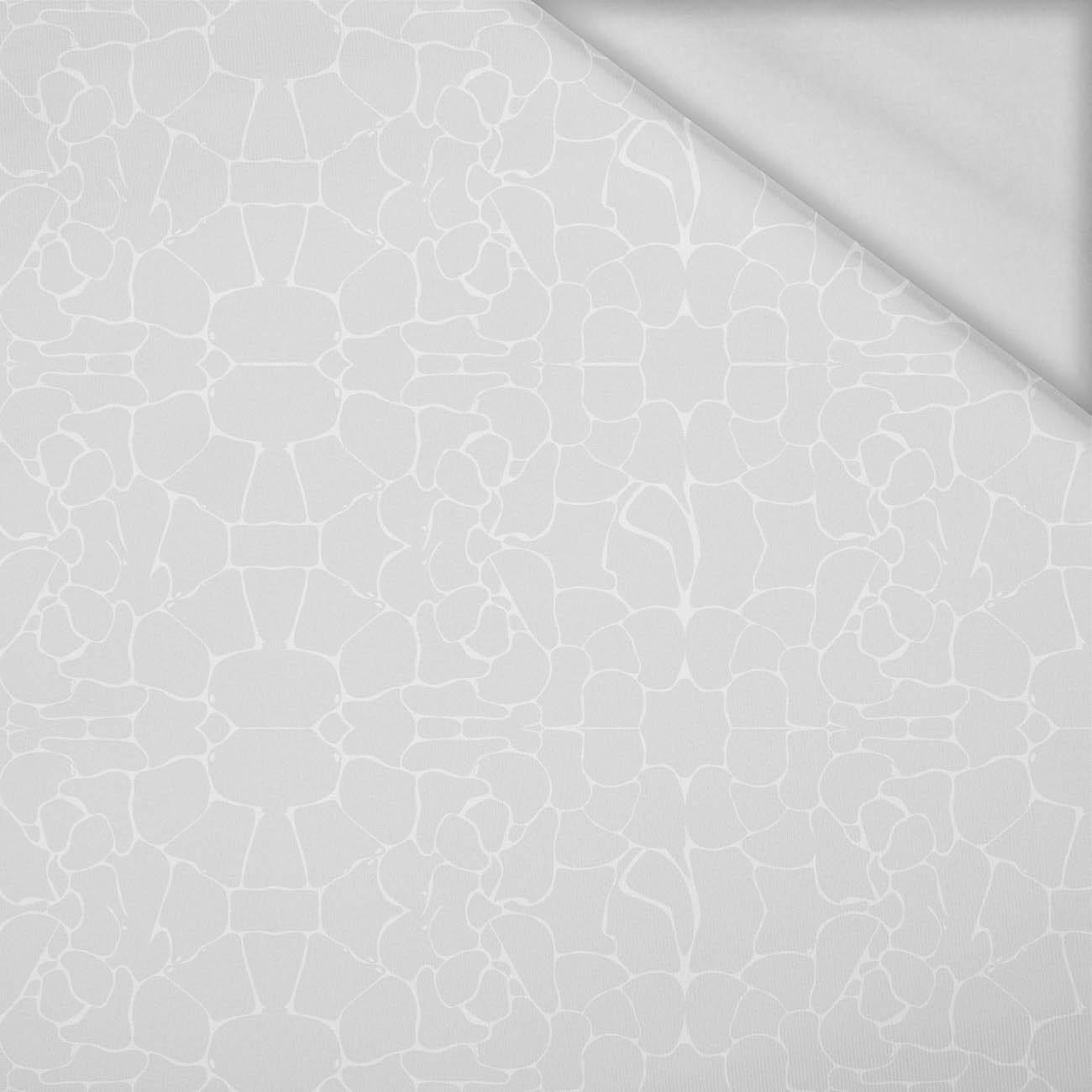 WODNY ŚWIAT (TŁO) / szary - Thermo lycra