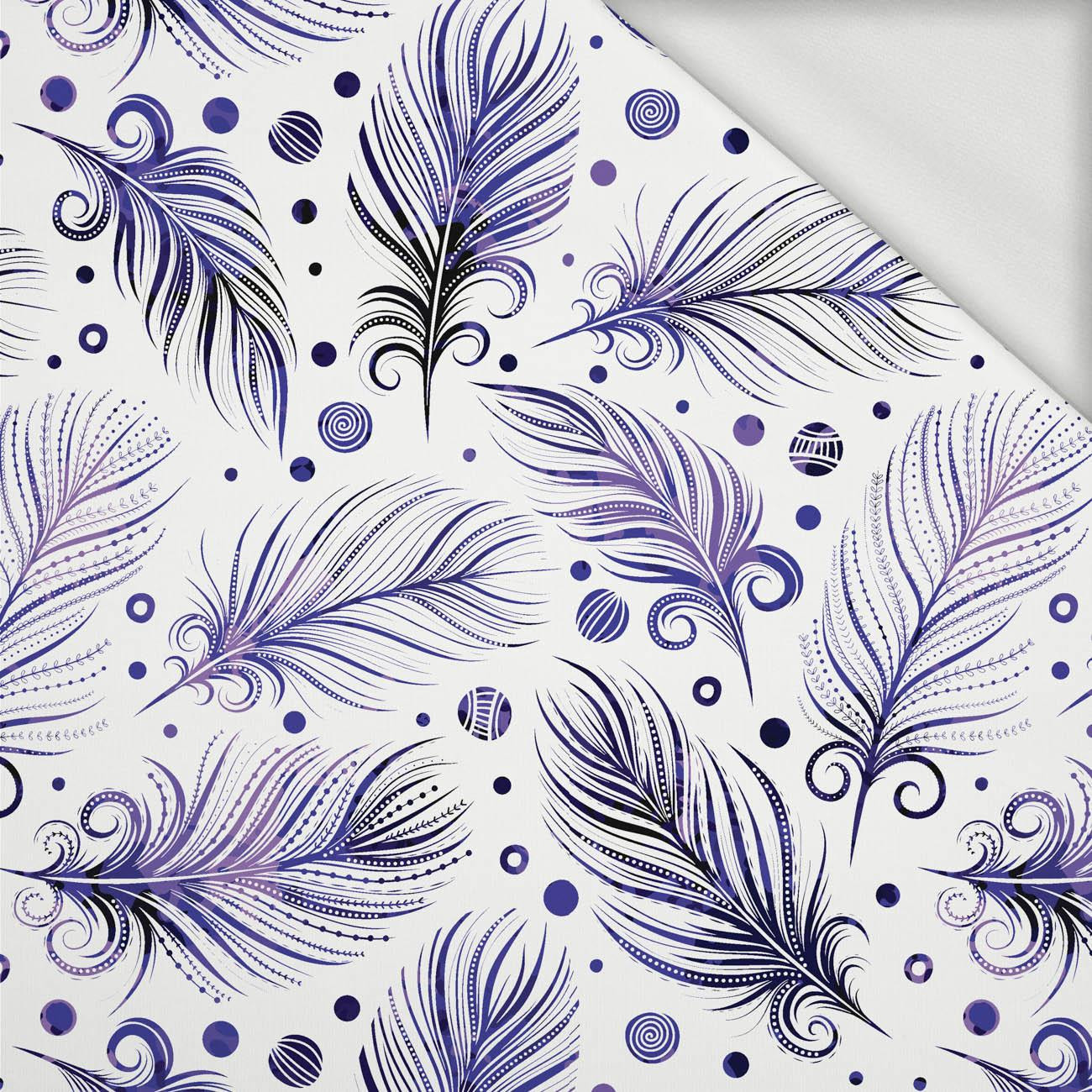 PIÓRKA (Very Peri) - dresówka pętelkowa