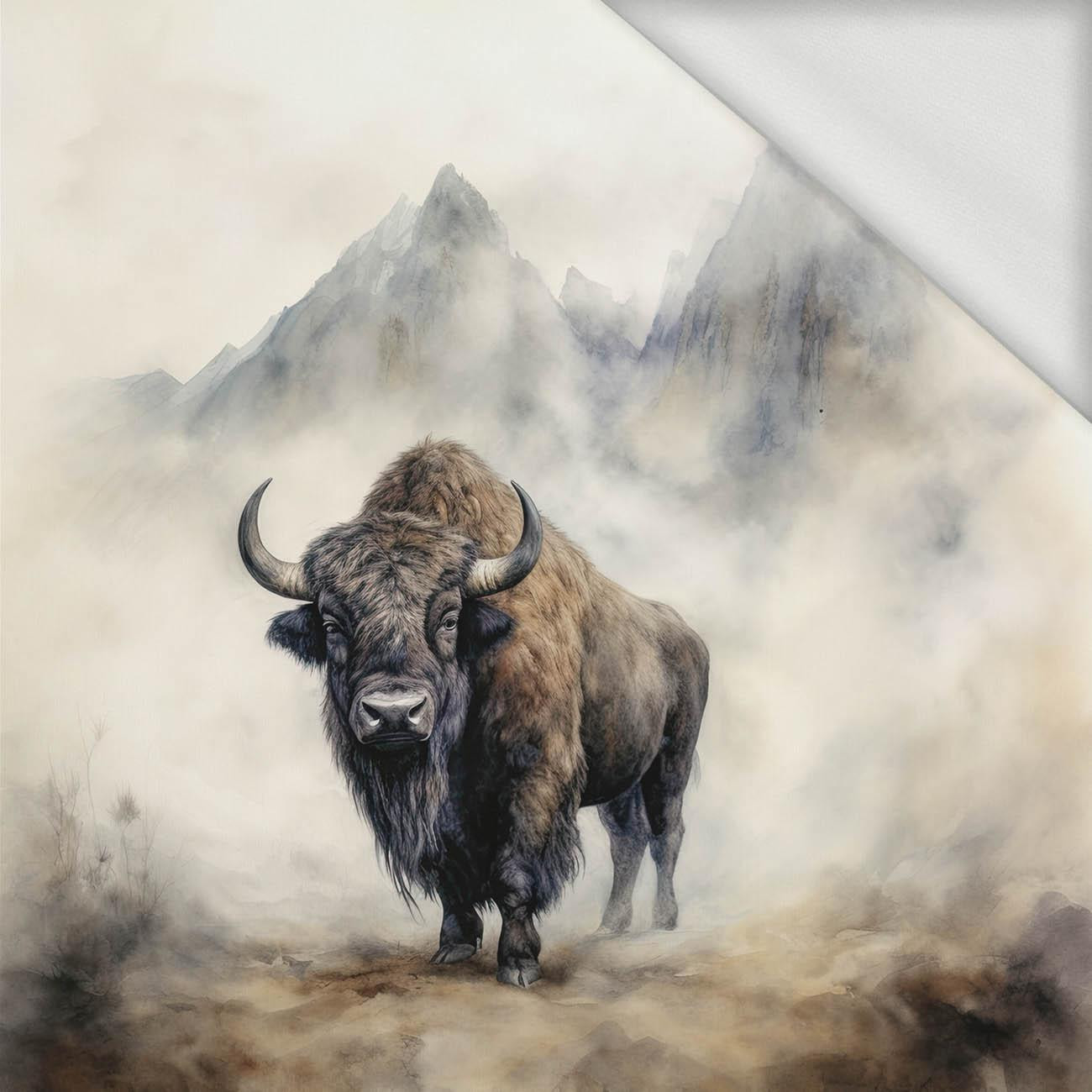 BISON - panel (75cm x 80cm) dzianina pętelkowa