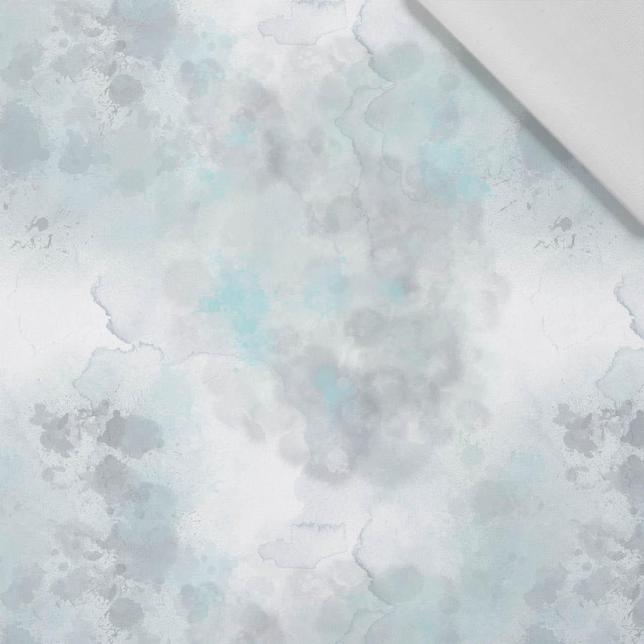 BURZA ŚNIEŻNA (ZIMA W MIEŚCIE) - tkanina bawełniana