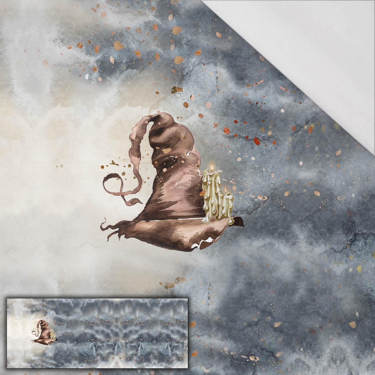 KAPELUSZ Wz. 1 (MAGIC) - PANEL (60cm x 155cm) SINGLE JERSEY