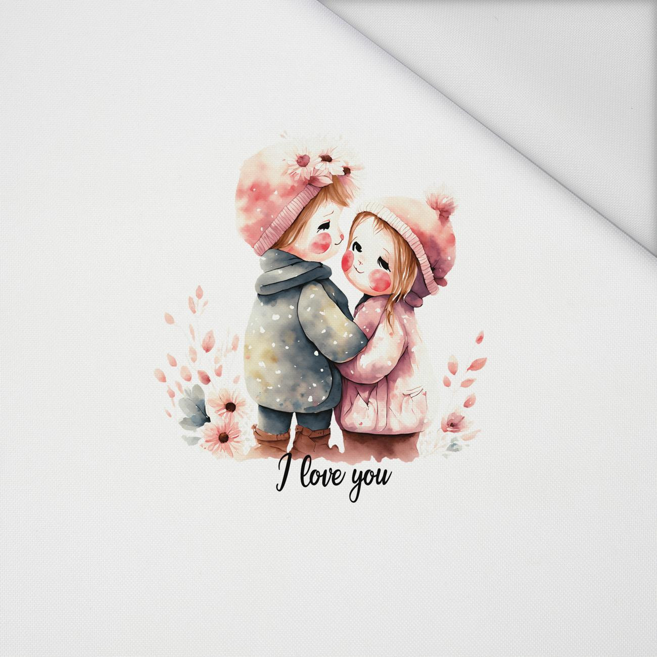 CUTE COUPLE - PANEL (60cm x 50cm) tkanina wodoodporna