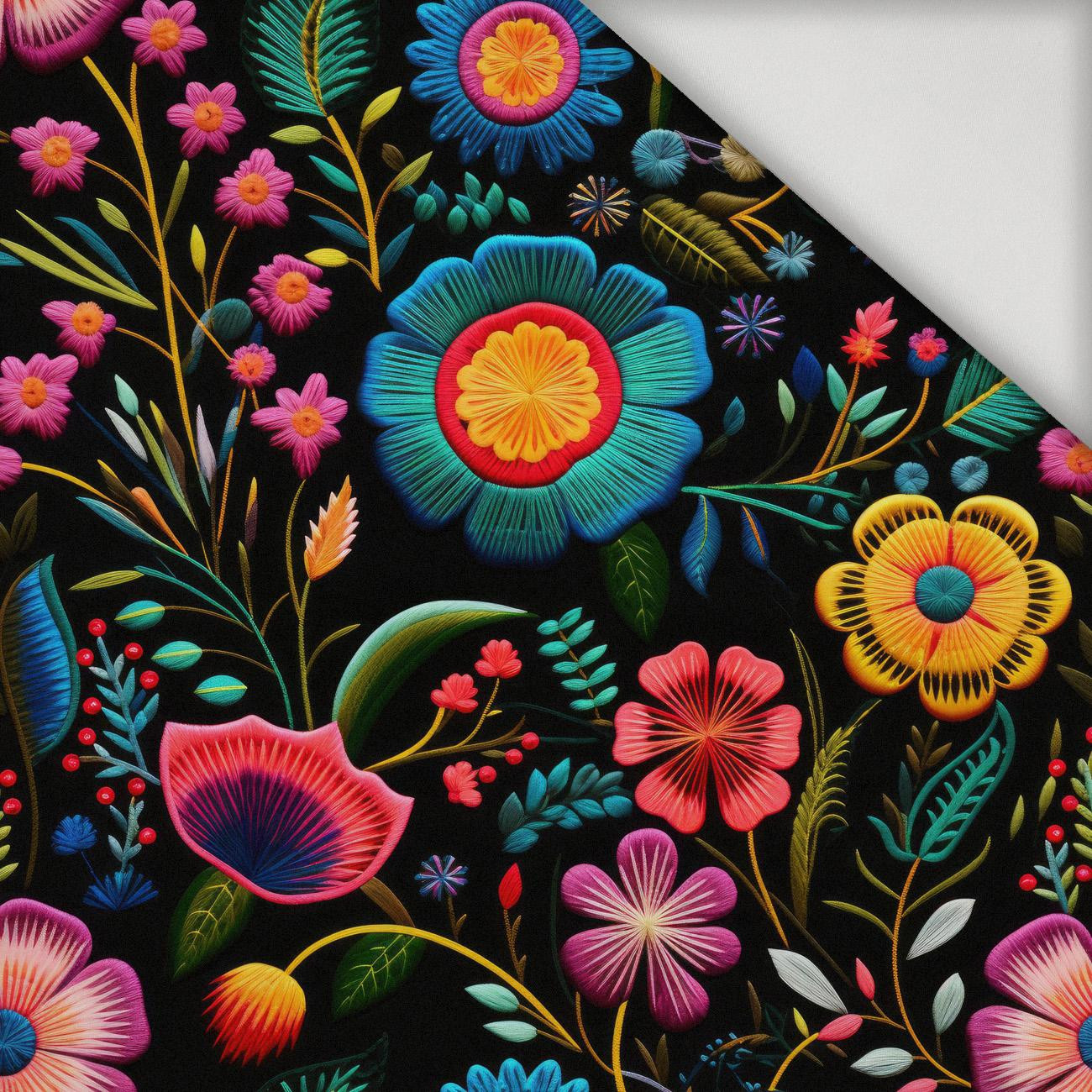 FLOWERS 3D WZ. 9 - lycra 300g