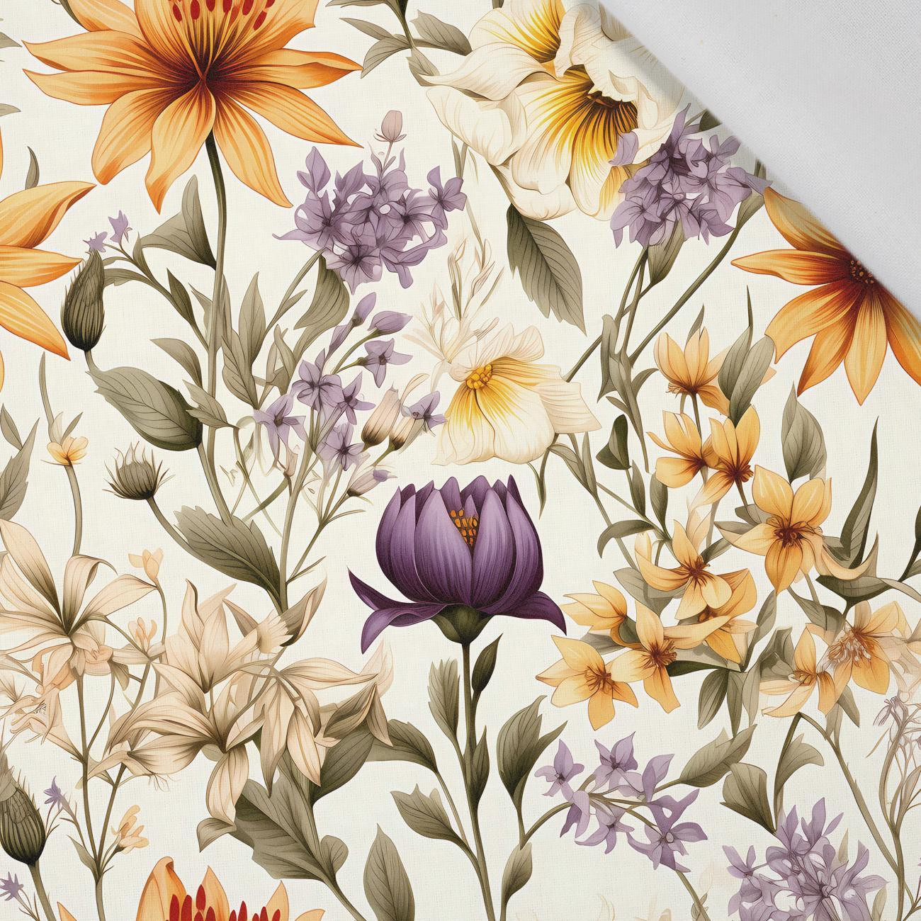 FLOWERS wz.5 - tkanina wiskozowa