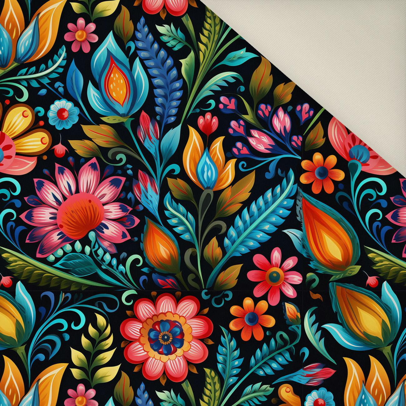 Folk Art wz.15- Welur tapicerski