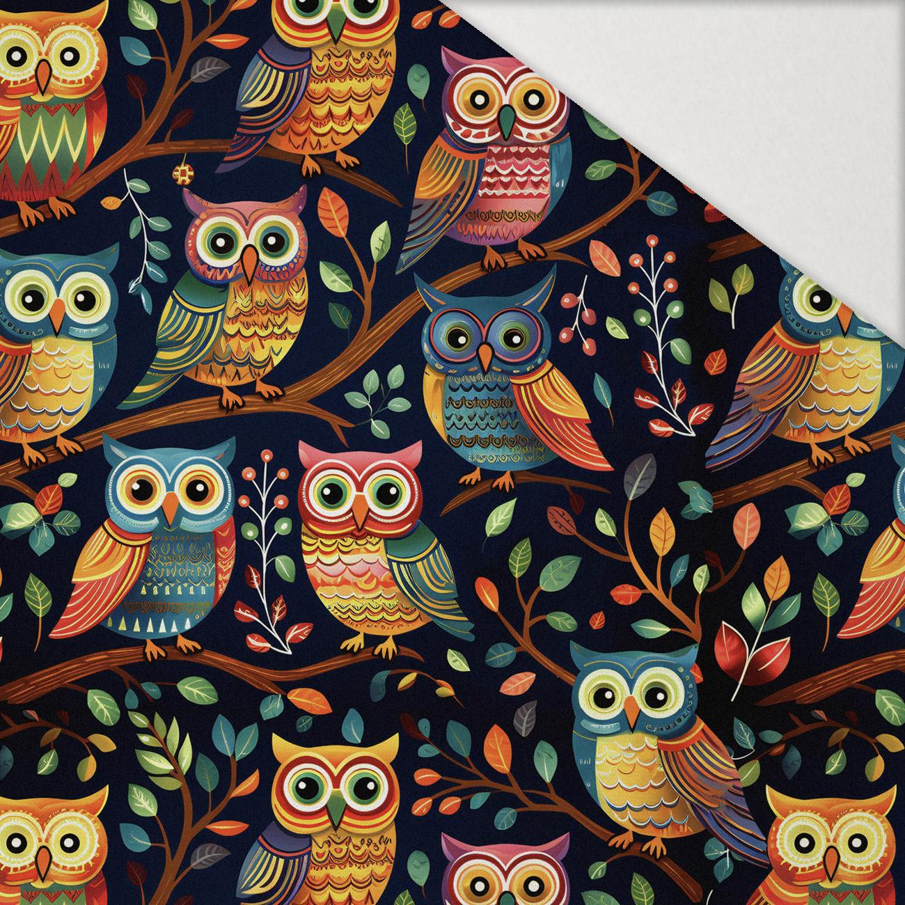 Folk Art wz.19 - Hydrofobowa dzianina drapana 