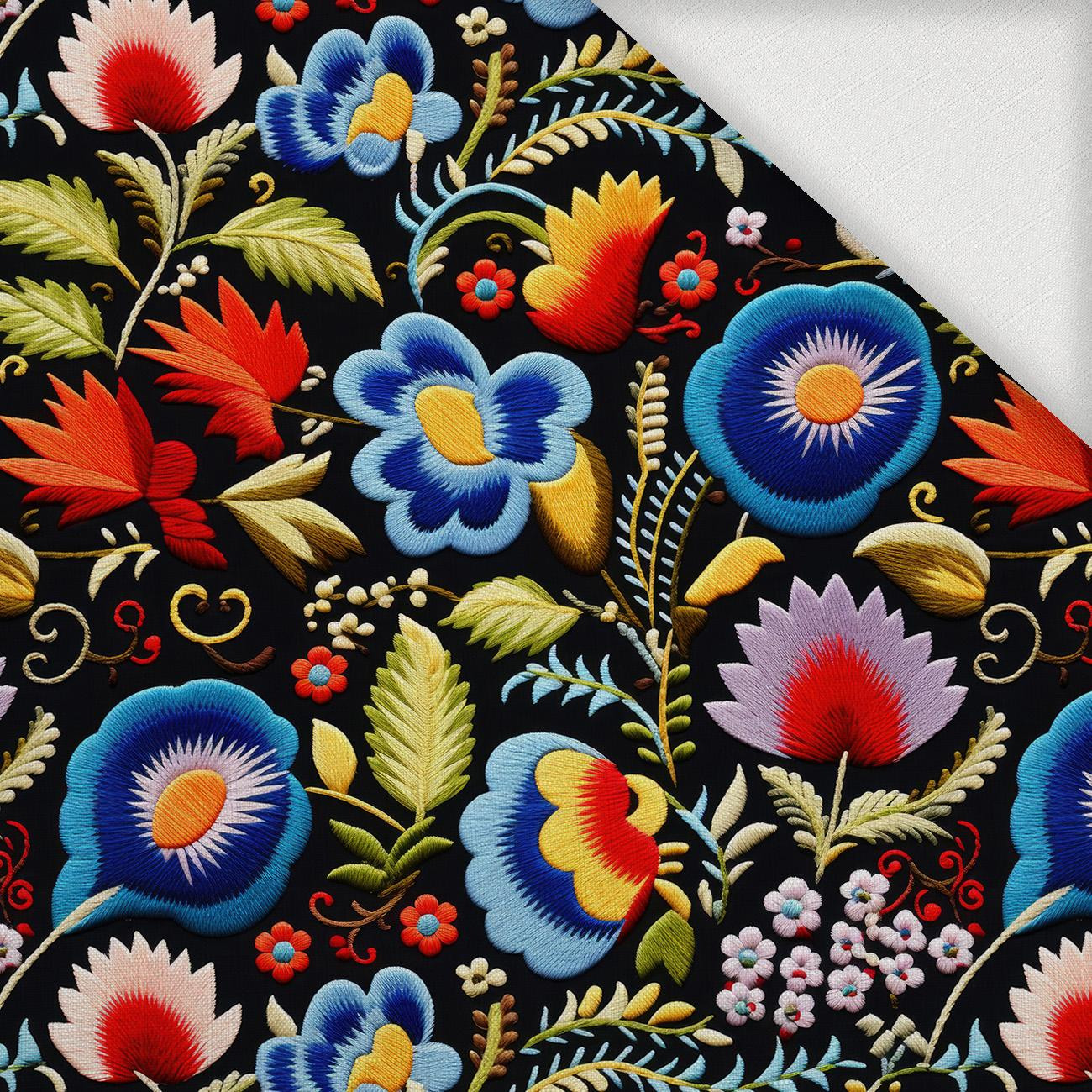 Folk Art wz.21 - Tkanina na obrusy