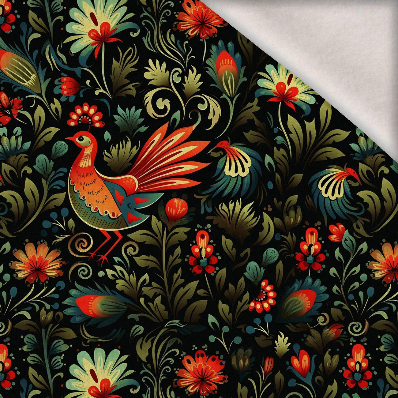 Folk Art wz.22 - dzianina drapana z elastanem ITY