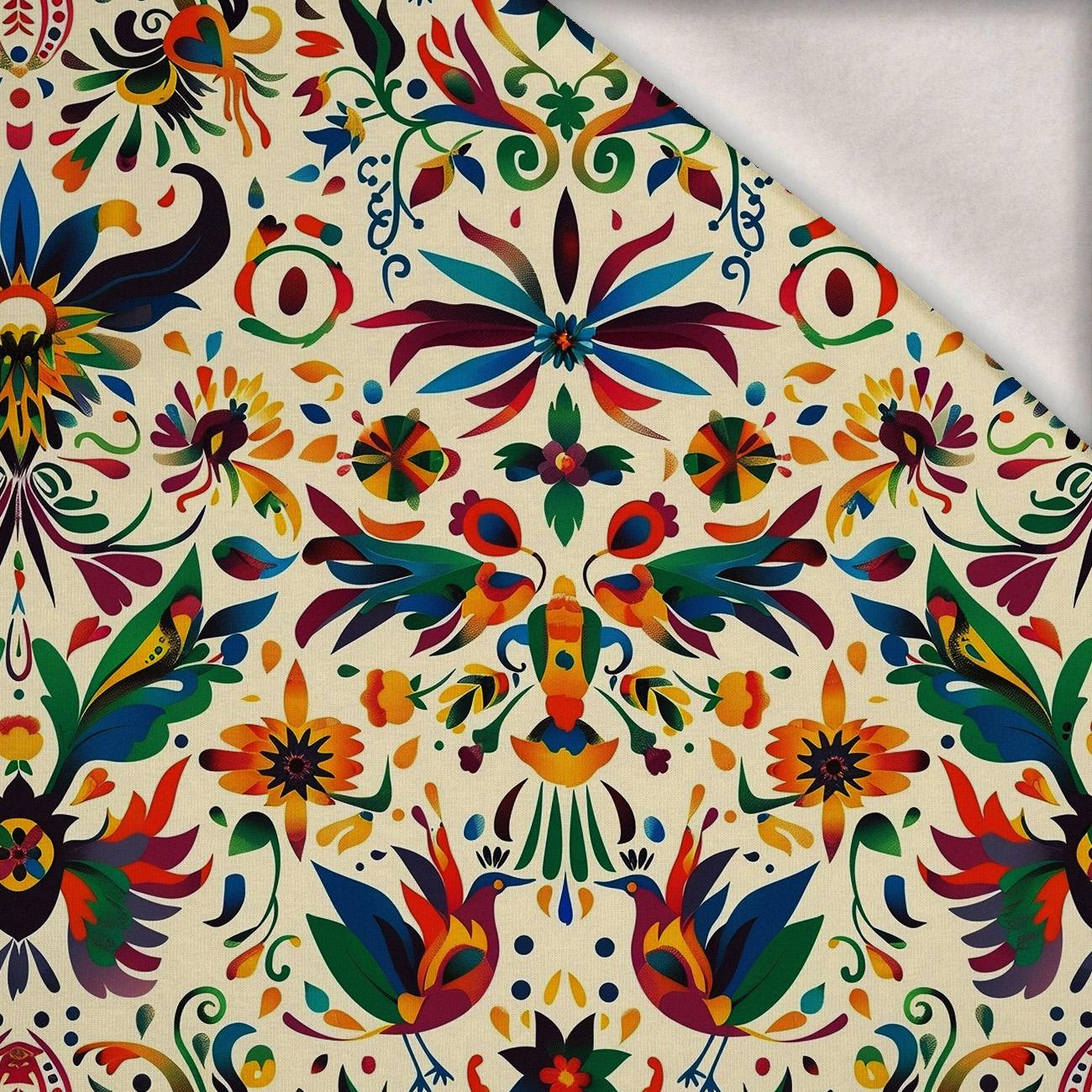 Folk Art wz.2 - dzianina drapana z elastanem ITY