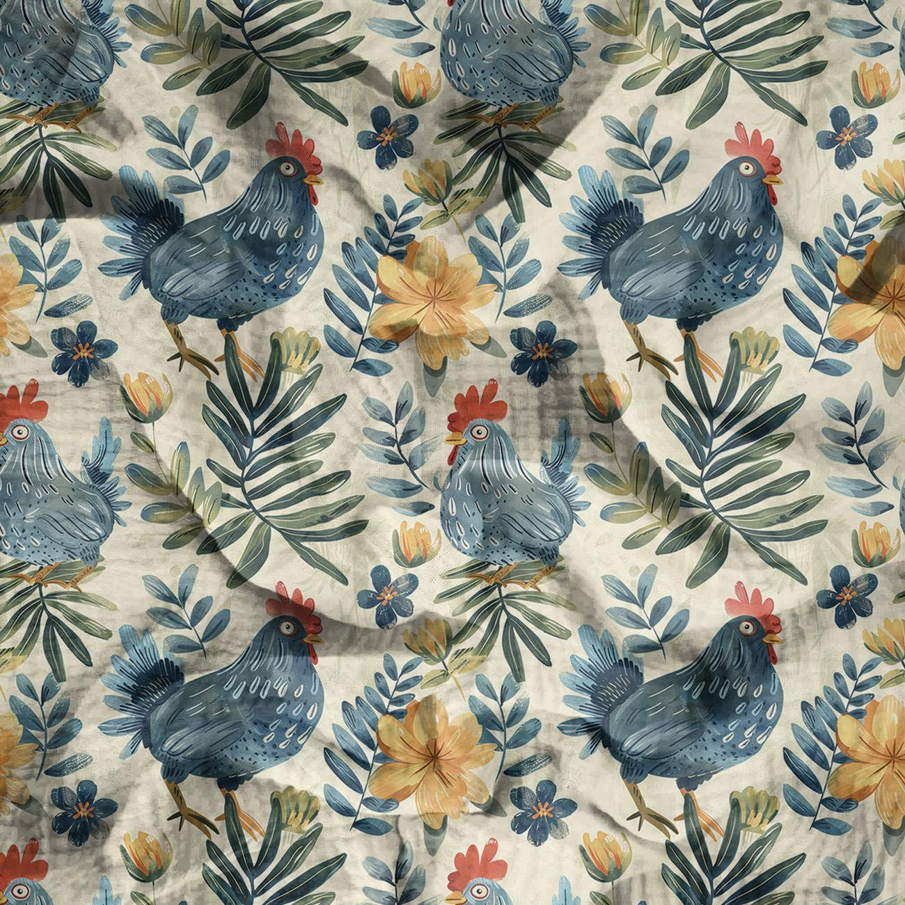 Folk Art wz.8 - Muślin bawełniany