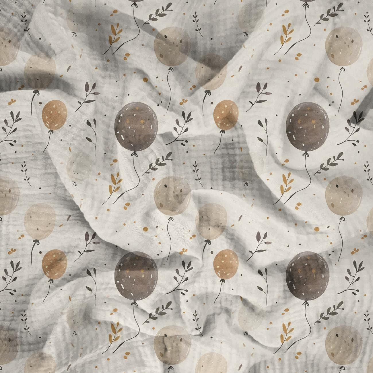 Little Nature WZ.11 - Muślin bawełniany