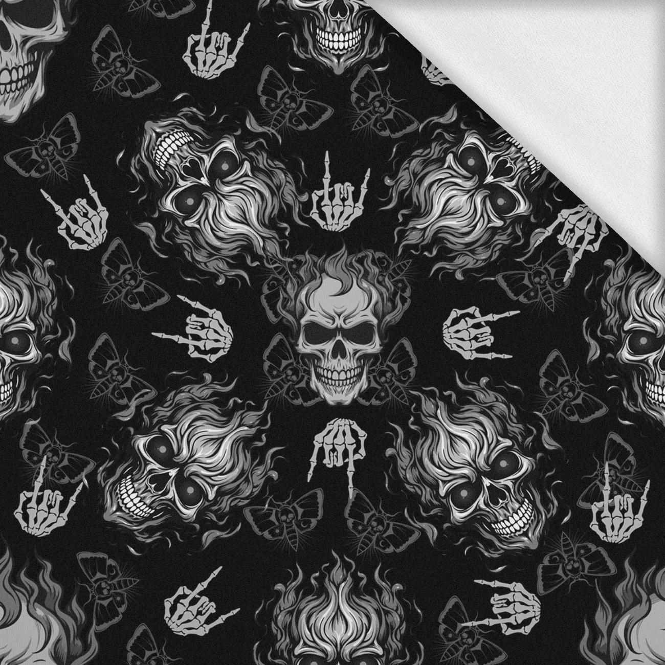 METAL WZ. 1 - dzianina pętelkowa z elastanem ITY