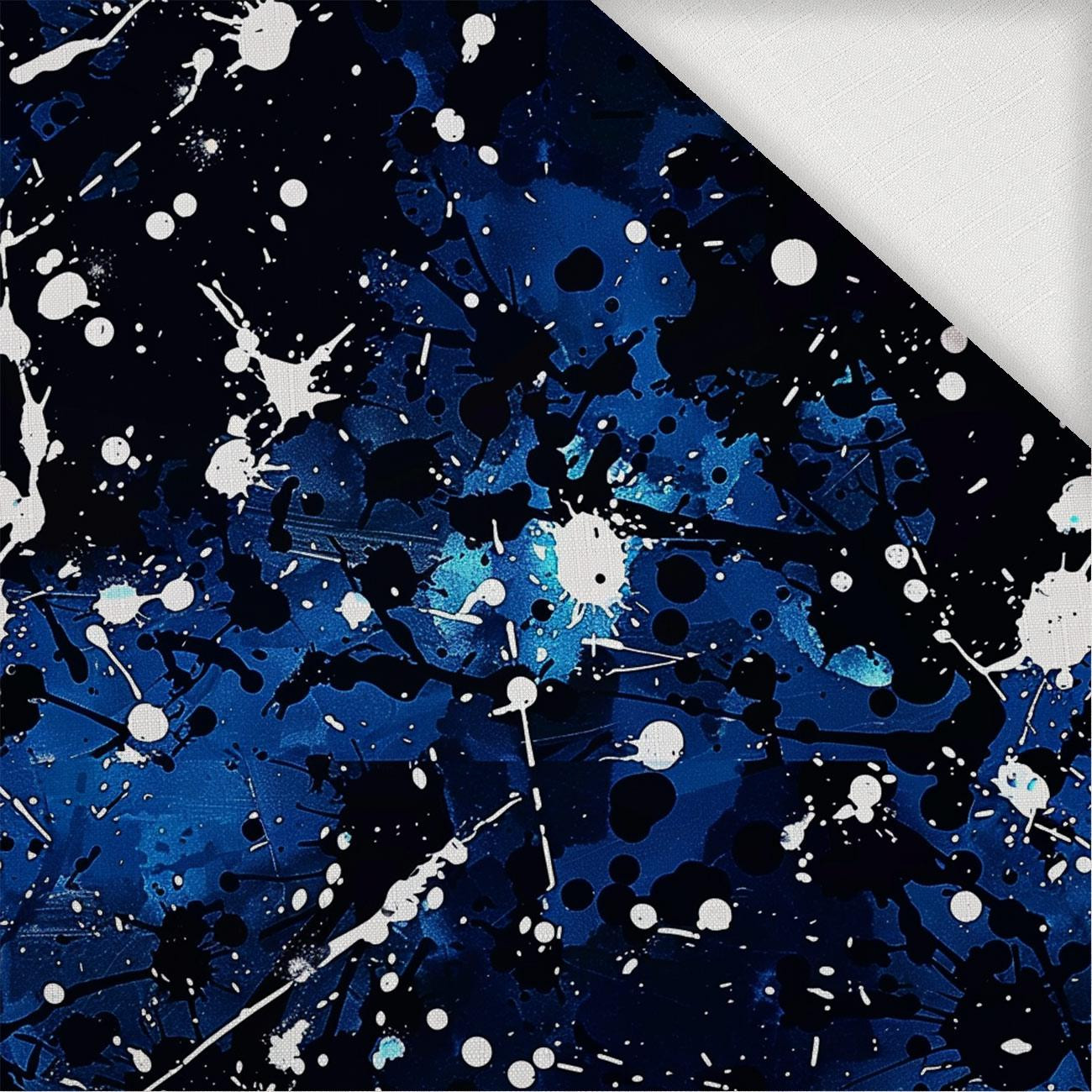 NAVY GRUNGE wz. 8 - Tkanina na obrusy