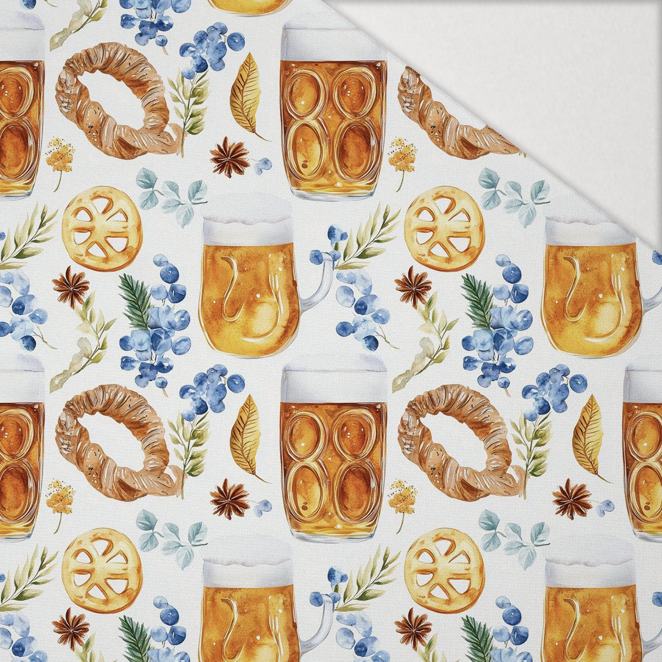 OKTOBERFEST WZ.2 - Hydrofobowa dzianina drapana 