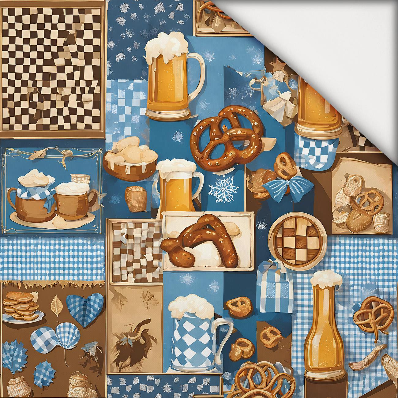 OKTOBERFEST WZ.6 - lekka dzianina drapana