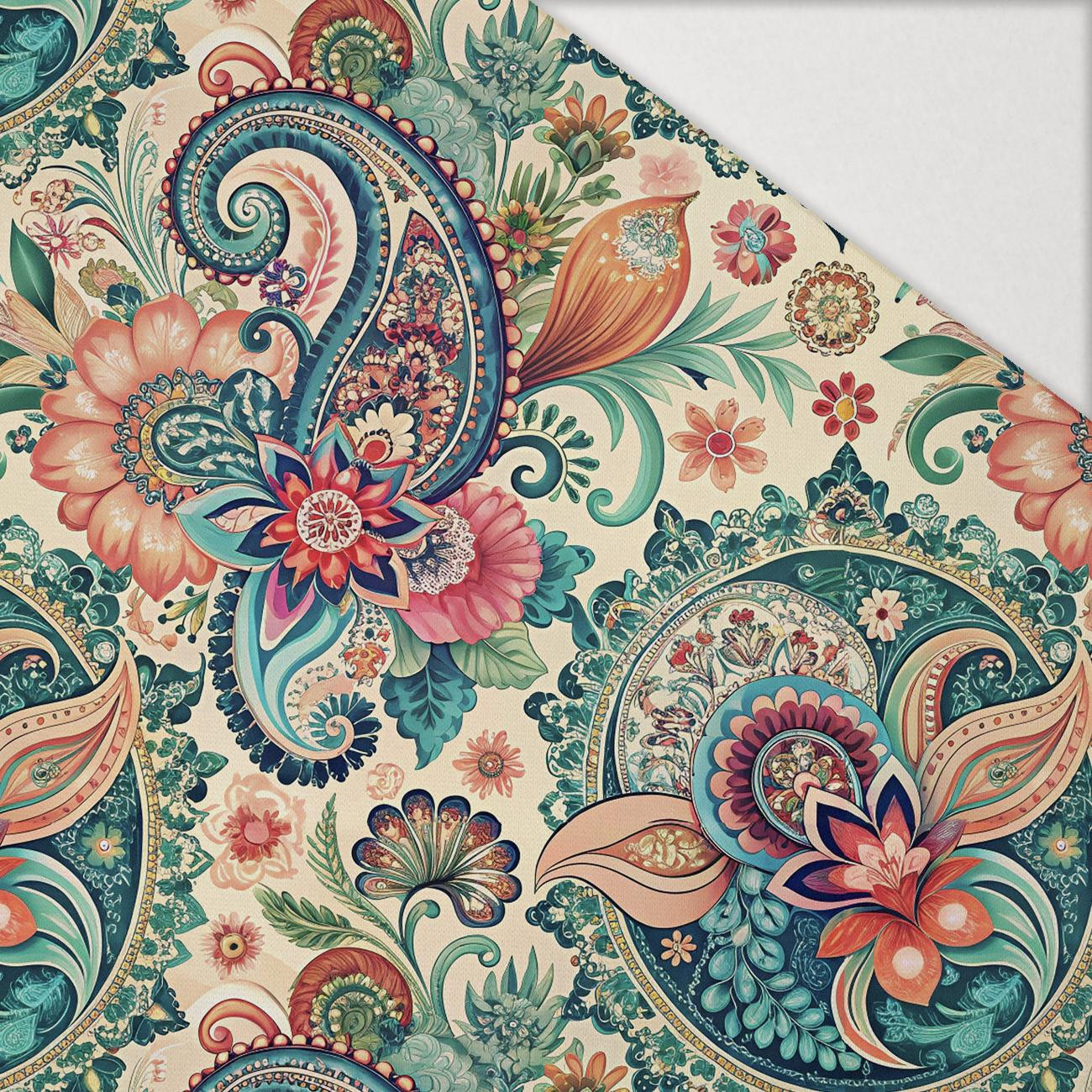 PAISLEY wz.19 - Hydrofobowa dzianina drapana 