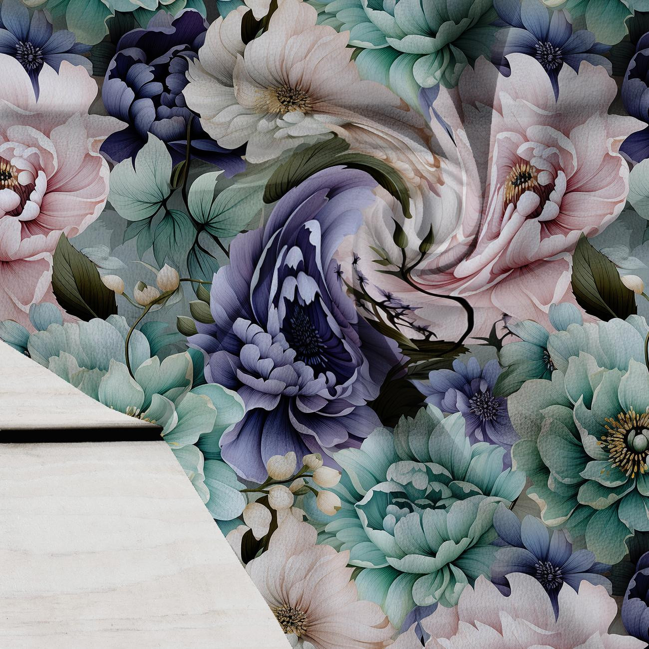 PASTEL FLOWERS WZ.18 - Krepa