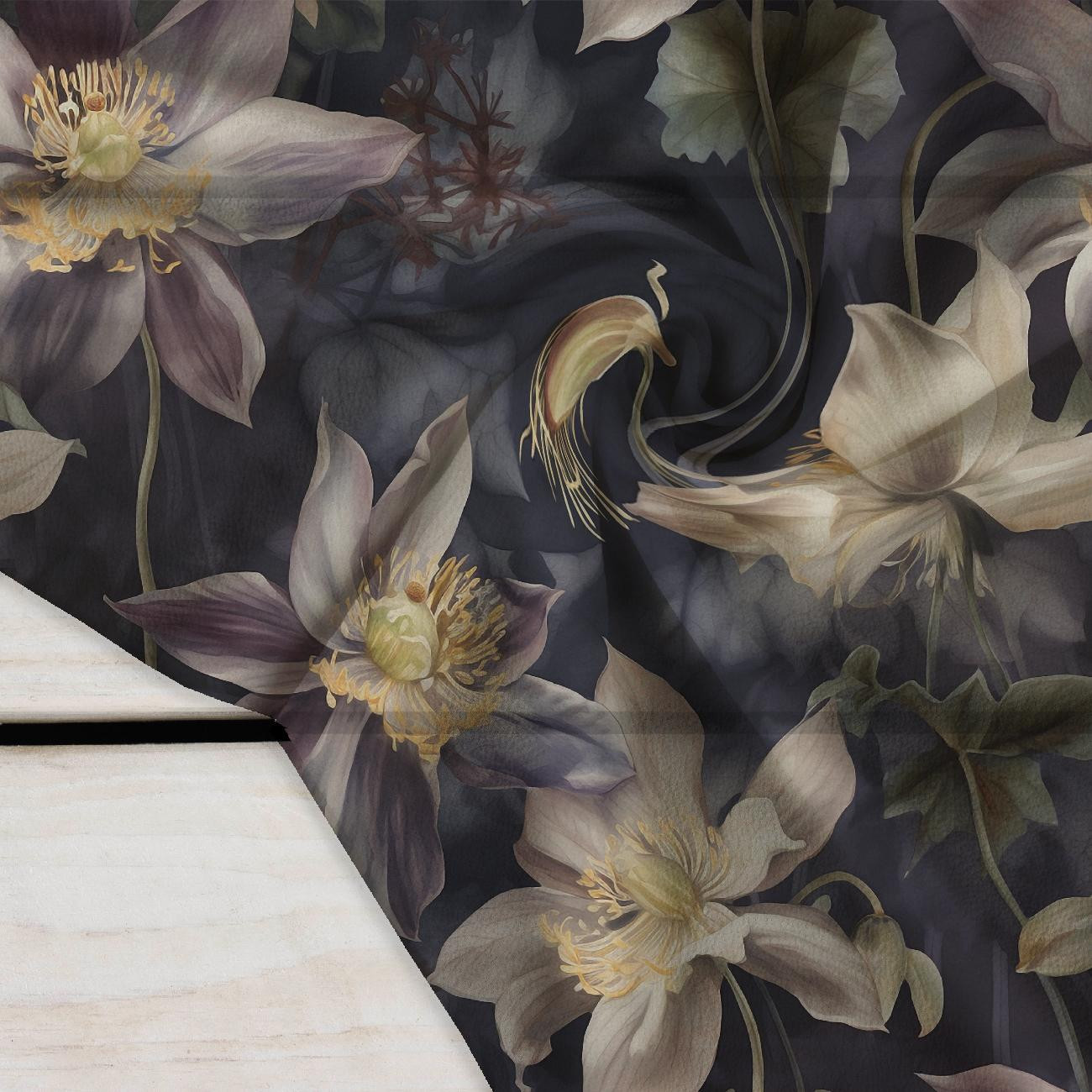 PASTEL FLOWERS WZ.3 - Krepa