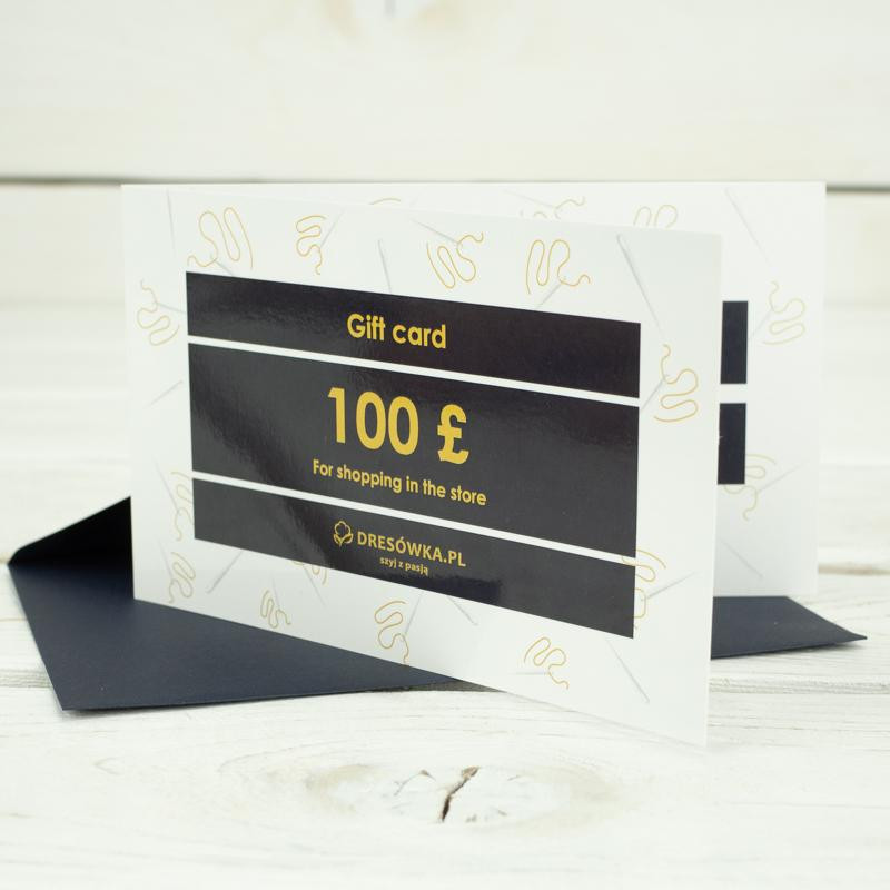 BON UPOMINKOWY - 100 GBP