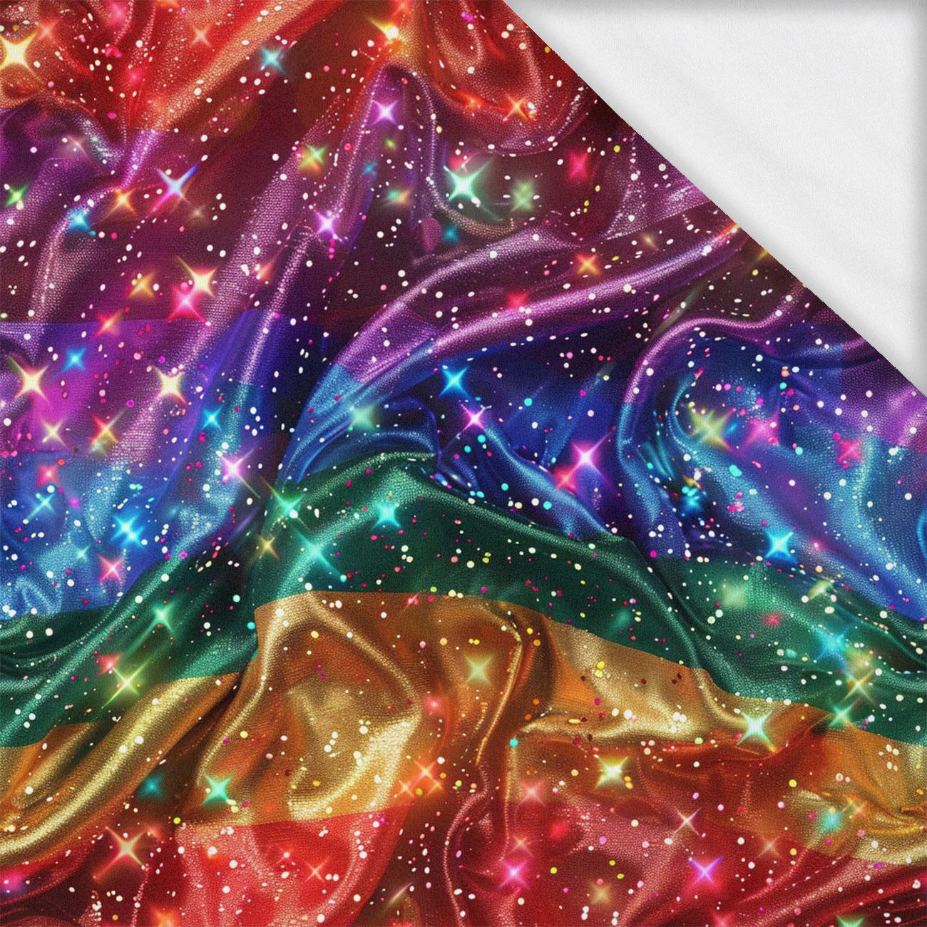 HOLOGRAPHIC RAINBOW wz. 5- single jersey z elastanem ITY