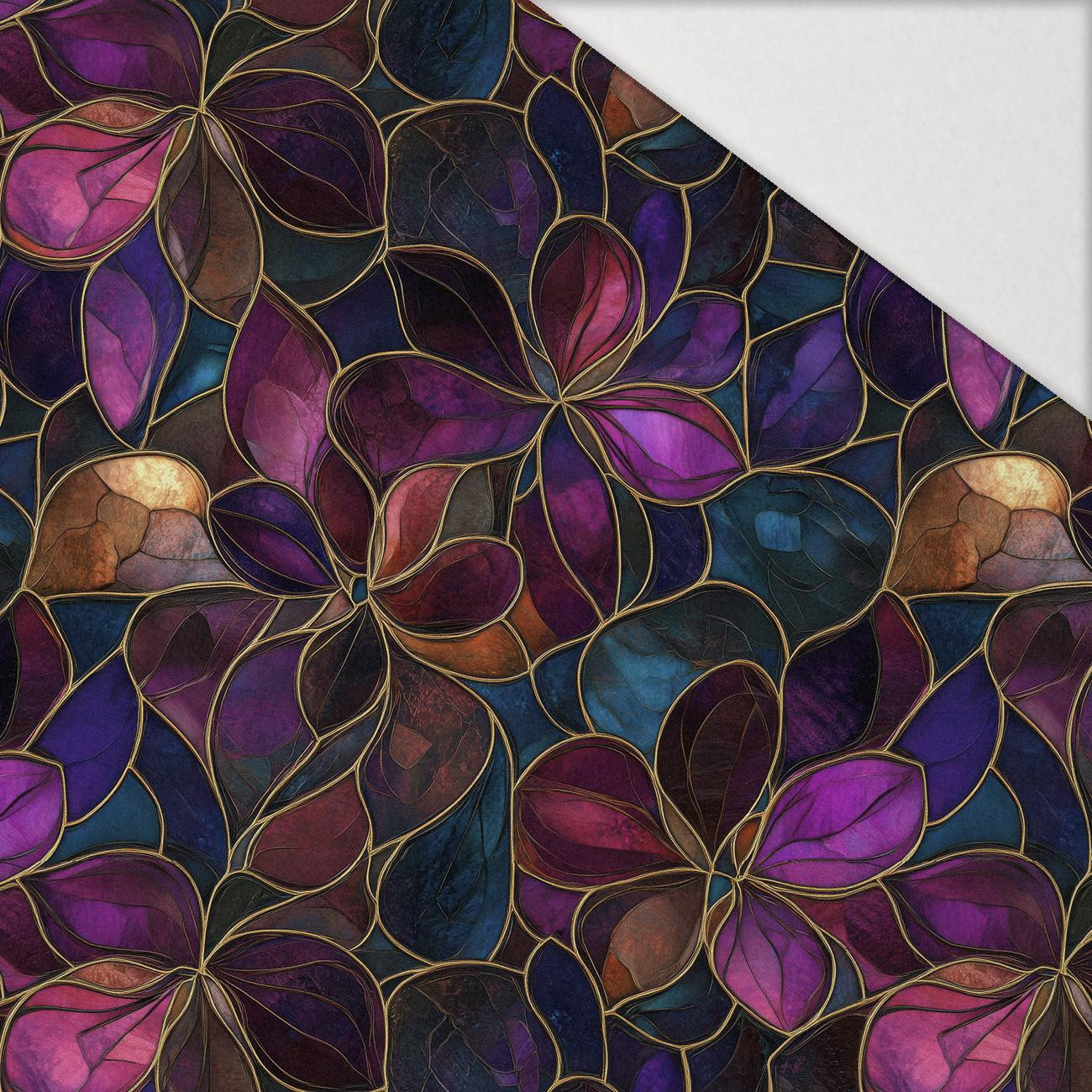 STAINED GLASS WZ. 25 - Hydrofobowa dzianina drapana STAINED GLASS WZ. 25 - Hydrofobowa dzianina drapana