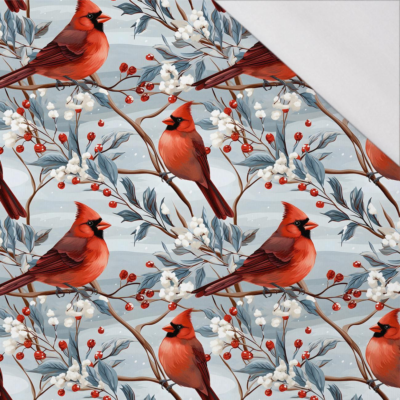 WINTER FLOWERS WZ.15 - single jersey 