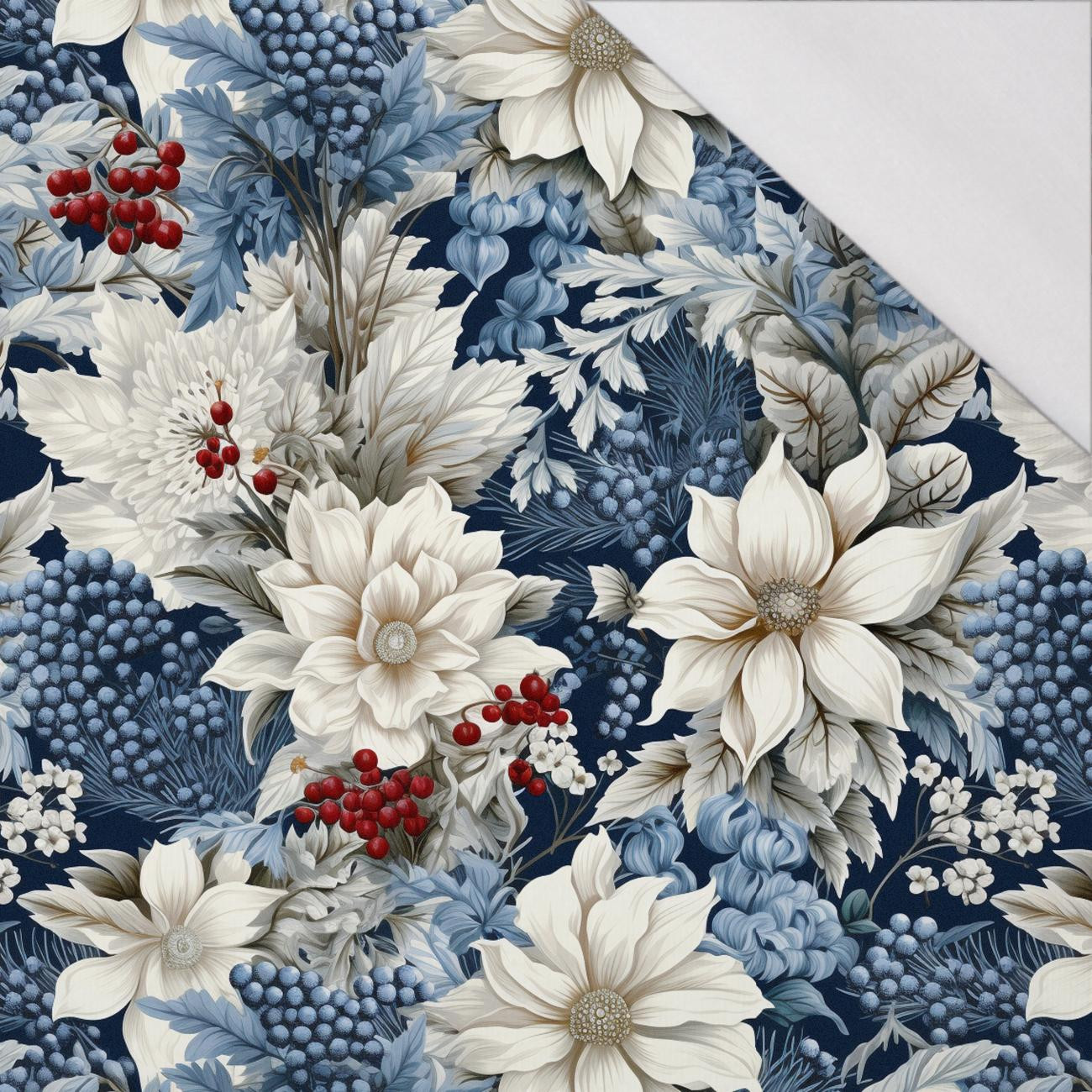 WINTER FLOWERS WZ.7 - single jersey 