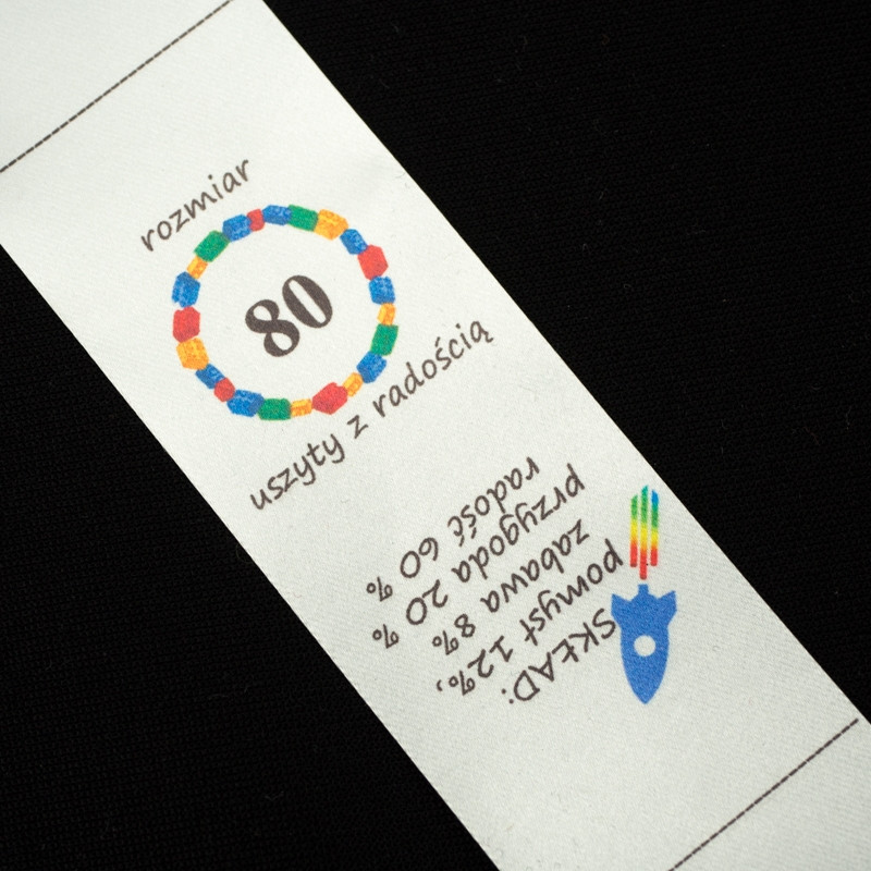 Wszywka chłopięca - rozmiar 80 - Komplet 4 szt