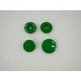 Napy KAM, zatrzaski plastikowe 14mm - ZIELONY 10kpl