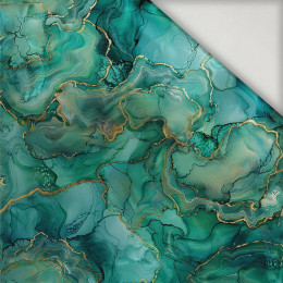 alcohol ink wz.7 TEAL - lycra 300g