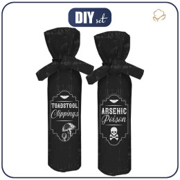 POKROWIEC NA BUTELKĘ - ARSENIC - DIY set 