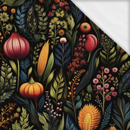 AUTUMN FLOWERS WZ.15- Slub Weave