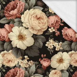 AUTUMN FLOWERS WZ.17- Slub Weave
