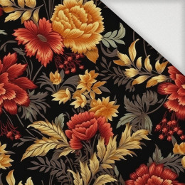 AUTUMN FLOWERS WZ. 8 - Tkanina na obrusy