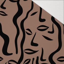 BOHO / Mocha Mousse  - Hydrofobowa dzianina drapana 