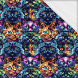 COLORFUL CATS  mini- single jersey z elastanem ITY