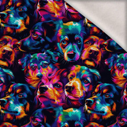 COLORFUL DOGS  mini - dzianina drapana z elastanem ITY