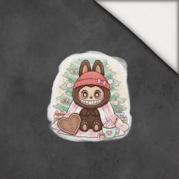 Creepy Cute Christmas WZ.5 - PANEL (60cm x 50cm) lekka dzianina drapana